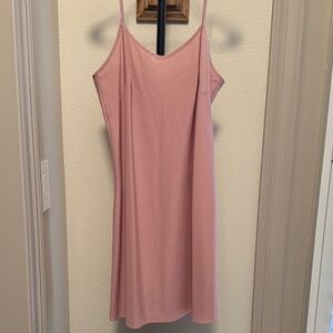 Nanette Lepore Dusty Rose Slip Dress